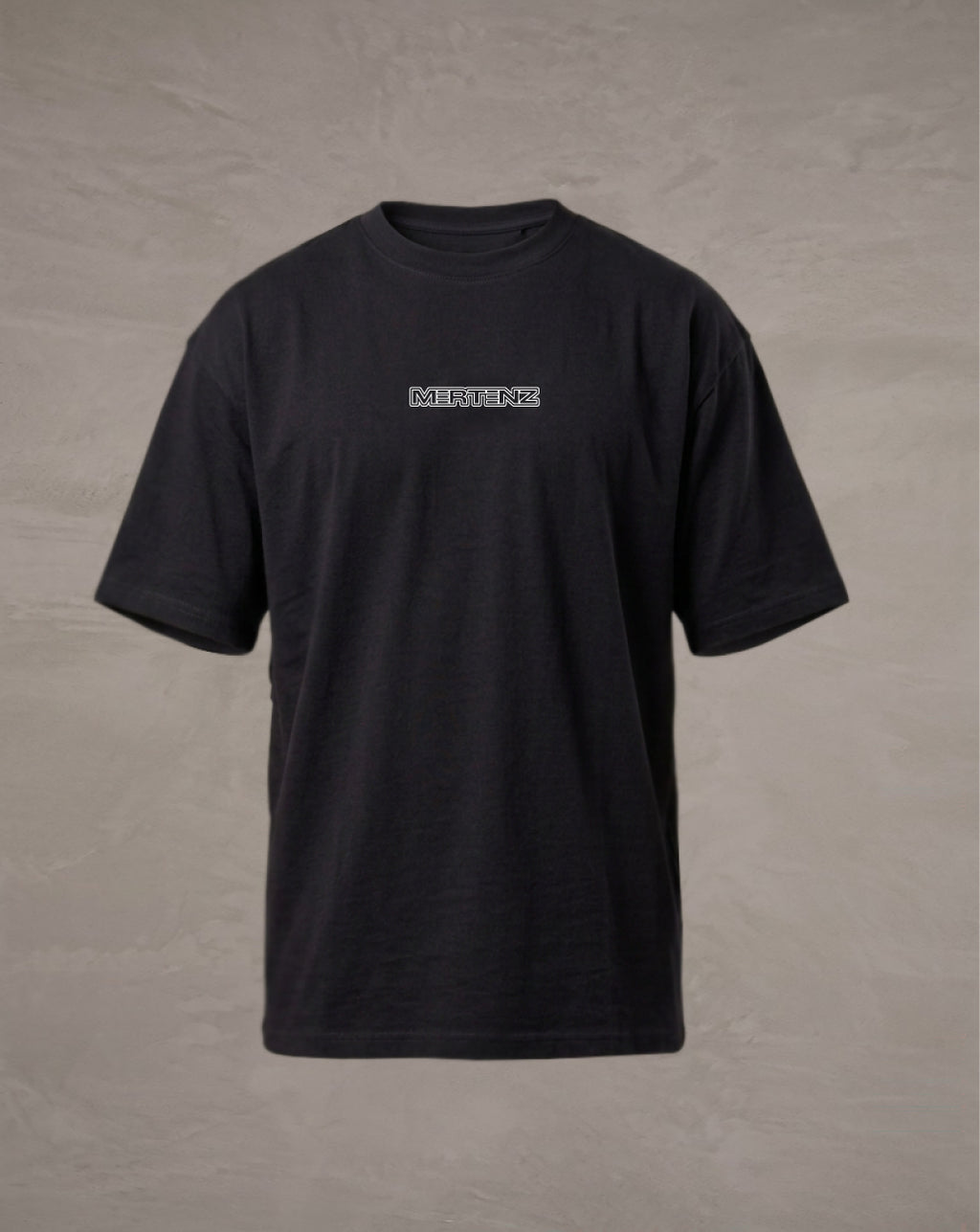 camiseta oversize negra