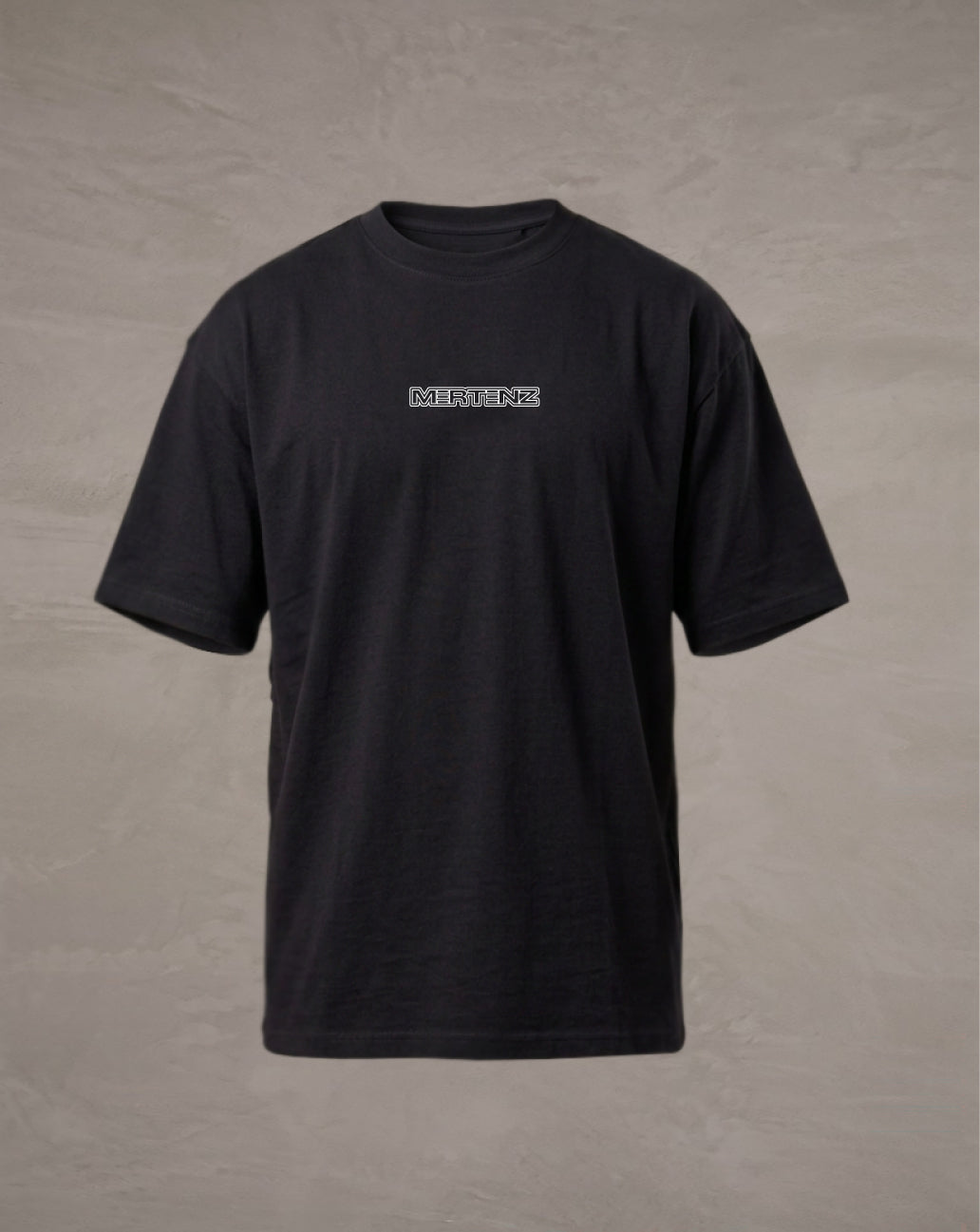 camiseta oversize negra