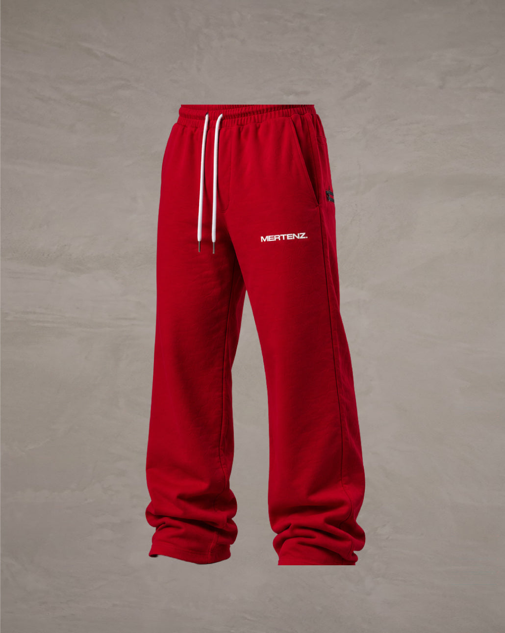 Jogger/sudadera casual – color rojo