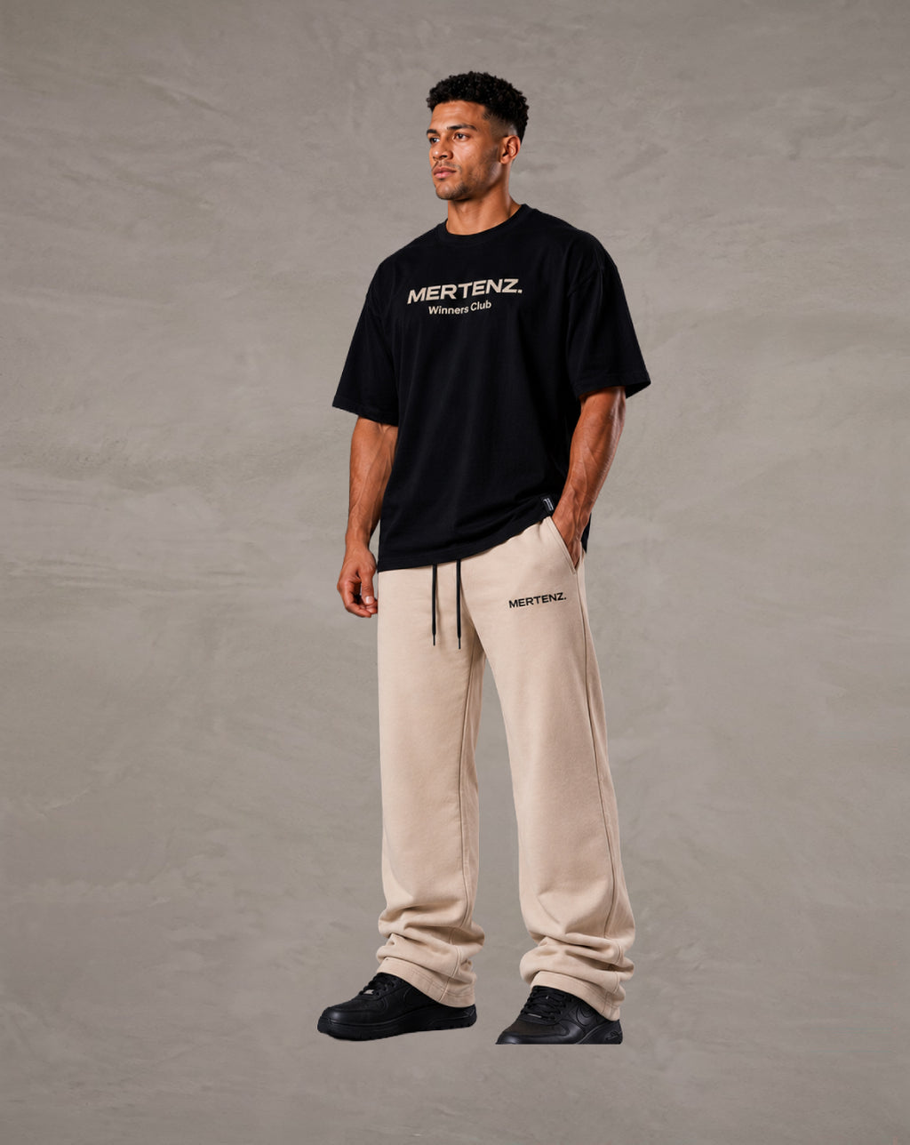 Jogger beige /sudadera casual
