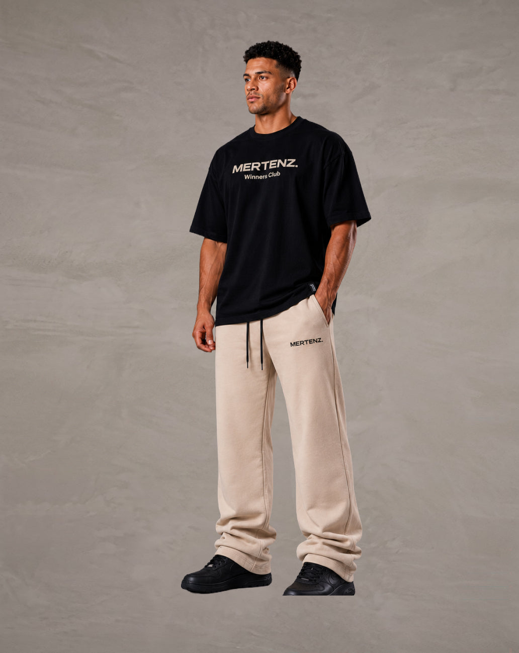 Jogger beige /sudadera casual